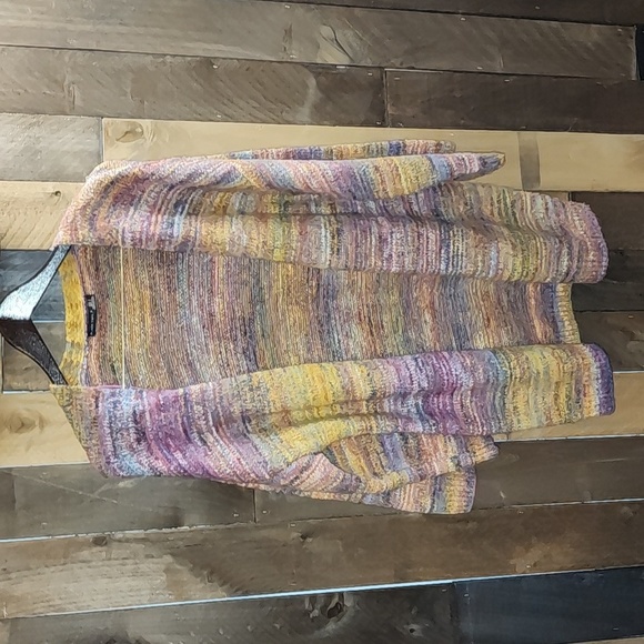 Black Tape space dyed cardigan multi color size small - Picture 1 of 6